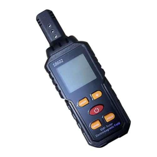PRETYZOOM Strahlungstester Jagd Magnetfelddetektor Emf Erkennungsgerät Emf Tester Emf Recorder Heizkörpermessgerät Professionelles Emf Messgerät Emf Inspektionstester Kunststoff von PRETYZOOM