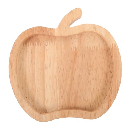 PRETYZOOM Obstteller Mit Einzigartiger Form Serviertablett Aus Holz Lichtecht Verformungsbeständig Bruchfest Für Die Küche von PRETYZOOM