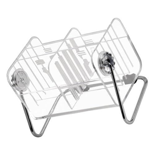 PRETYZOOM Transparente Aufbewahrungsbox für Schreibtisch Schmuck Organizer Handy Box Eleganter Aufbewahrungskorb für Büro Wohnzimmer Kosmetik Kleinteile Kompaktes Design Leicht zu Reinigen von PRETYZOOM