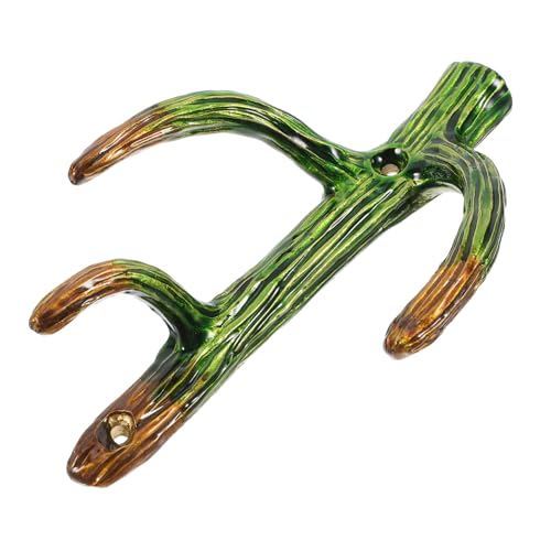PRETYZOOM Tropischer Wandhaken aus Zinklegierung Kreativer Kaktus Design Garderobenhaken mit Vorgebohrten Löchern Schwerer Wandhaken für Kleidung Hüte Bad und Flur Bunte Wanddekoration PRETYZOOM Tropischer Wandhaken aus Zinklegierung Kreativer Kaktus Design Garderobenhaken mit Vorgebohrten Löchern Schwerer Wandhaken für Kleidung Hüte Bad und Flur Bunte Wanddekoration von PRETYZOOM