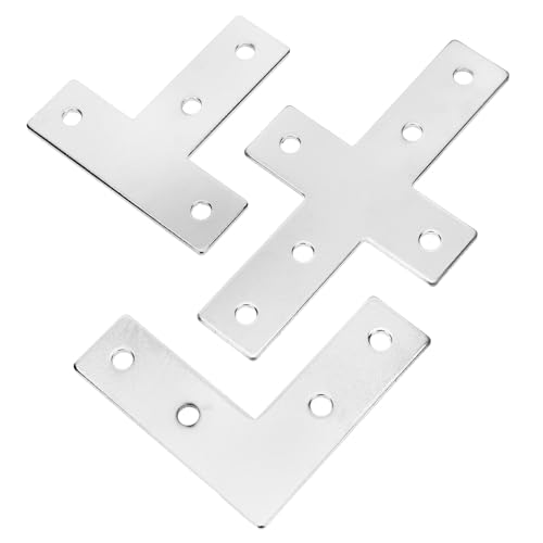 PRETYZOOM Verstärkter Aluminium Eckverbinder Kreuzform für Möbelverbinder Rostfrei Hohe Tragfähigkeit Langlebig Geeignet für Aluminiumprofile und Holzverbindungen PRETYZOOM Verstärkter Aluminium Eckverbinder Kreuzform für Möbelverbinder Rostfrei Hohe Tragfähigkeit Langlebig Geeignet für Aluminiumprofile und Holzverbindungen von PRETYZOOM