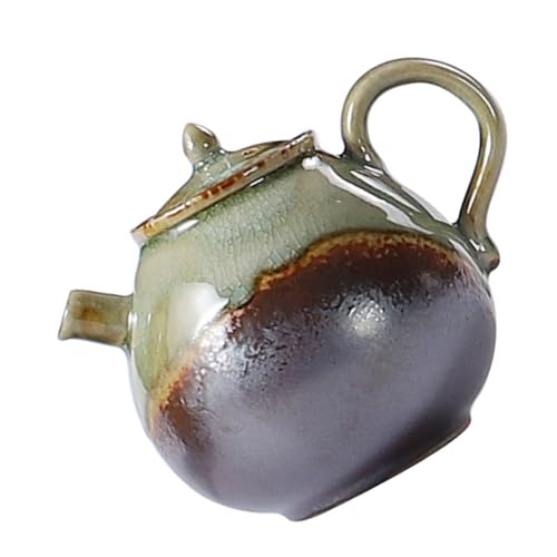 PRETYZOOM Vintage Chinesische Keramik mit Siebeinsatz Hitzebeständig und Handgefertigt Kleine Teezeremonie Kanne für Haushalt Büro und Teezeremonien Geeignet PRETYZOOM Vintage Chinesische Keramik mit Siebeinsatz Hitzebeständig und Handgefertigt Kleine Teezeremonie Kanne für Haushalt Büro und Teezeremonien Geeignet von PRETYZOOM