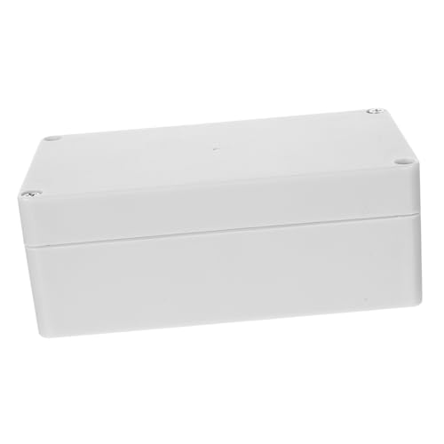 PRETYZOOM Wasserdichte Kunststoff Verteilerdose für Außenanwendungen Robuste Elektronikbox Einfache Installation für Kabelverbindungen Wetterfest und Langlebig von PRETYZOOM