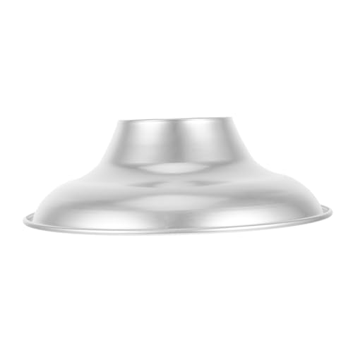PRETYZOOM Wasserdichter Retro Metall Lampenschirm Rund Vintage Outdoor Lampenschirm für Werkstatt Garage und Patio mit Regenschutz und Langlebigem Aluminiummaterial von PRETYZOOM