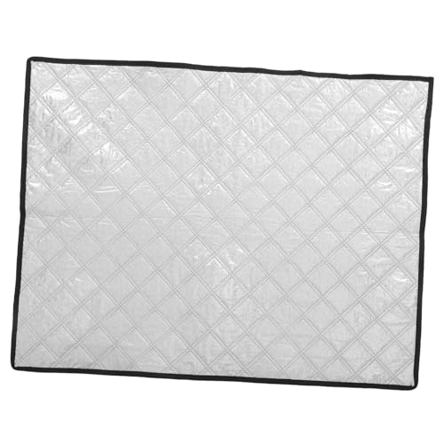 PRETYZOOM Wasserdichter Staubdichter Kühlschrankschutz mit Isolierender Aluminiumfolie Hitzereflektierende Abdeckung für Gefrierschrank Uv-Schutz Installieren für Outdoor und Camping von PRETYZOOM