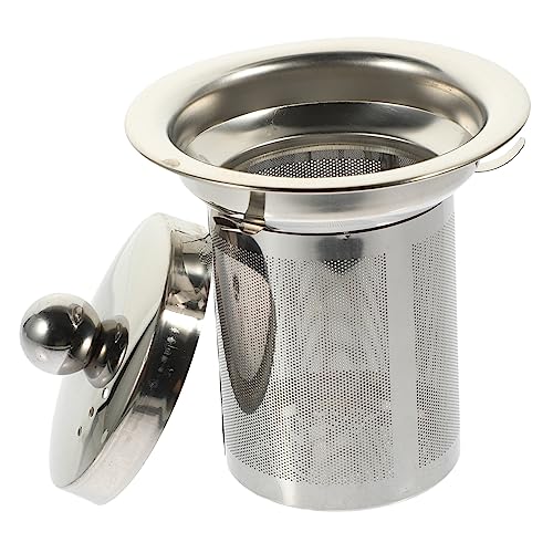 PRETYZOOM Wasserkocher Auslauf Filter Siebkugel Tee-ei-filter Sieb Für Teerückstände Becherfilter Teefilterhalt Tee-eier Metall Gewürzei Tee-sieb Milchtee Einfügung Rostfreier Stahl PRETYZOOM Wasserkocher Auslauf Filter Siebkugel Tee-ei-filter Sieb Für Teerückstände Becherfilter Teefilterhalt Tee-eier Metall Gewürzei Tee-sieb Milchtee Einfügung Rostfreier Stahl von PRETYZOOM