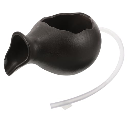 PRETYZOOM Wasserkrug-Dekoration Solar- Aquarium Pumpe Brunnen Im Freien Fisch Tank Luft Teich Schreibtisch-wasserfallbrunnen Dekorationen Für Aquarien Landschaftswasserfallglas Black Keramik PRETYZOOM Wasserkrug-Dekoration Solar- Aquarium Pumpe Brunnen Im Freien Fisch Tank Luft Teich Schreibtisch-wasserfallbrunnen Dekorationen Für Aquarien Landschaftswasserfallglas Black Keramik von PRETYZOOM
