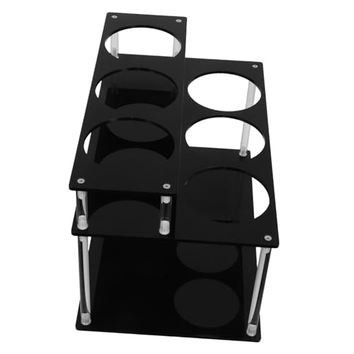 PRETYZOOM Weinregal: 2-stufiger Kaffeesirup-Regal-Organizer, Sirupflaschenhalter Aus Acryl Für Die Arbeitsplatte, Für Kaffeebar-küchenbedarf PRETYZOOM Weinregal: 2-stufiger Kaffeesirup-Regal-Organizer, Sirupflaschenhalter Aus Acryl Für Die Arbeitsplatte, Für Kaffeebar-küchenbedarf von PRETYZOOM