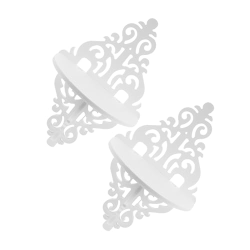 PRETYZOOM Schwebendes Wandregal Weiß Geschnitztes Dekoratives Regal Für Pflanzen Und Bücher Multifunktionales Wandregal Für Wohnzimmer Und Schlafzimmer Platzsparendes Regal Für Wand von PRETYZOOM