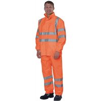 Prevent - rjo/xl Warnschutz-Regenjacke Größe xl orange von PREVENT