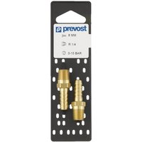 Schlauchverbinder - Kegelförmiges Außengewinde - Ø8 mm - R1/4 - jft 1408P2 - Prevost von PREVOST