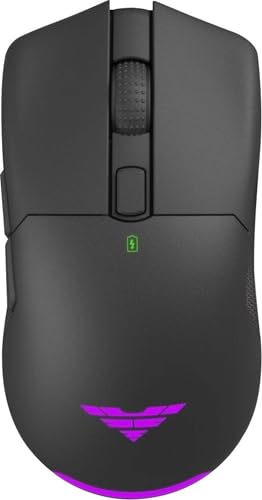 PREYON Owl Kabelgebundene Drahtlose Gaming-Maus mit Paracord und RGB-Beleuchtung - Computermaus mit Omron 50M-Schaltern - 16000 DPI Optischer Sensor - Programmierbare Tasten PREYON Owl Kabelgebundene Drahtlose Gaming-Maus mit Paracord und RGB-Beleuchtung - Computermaus mit Omron 50M-Schaltern - 16000 DPI Optischer Sensor - Programmierbare Tasten von PREYON