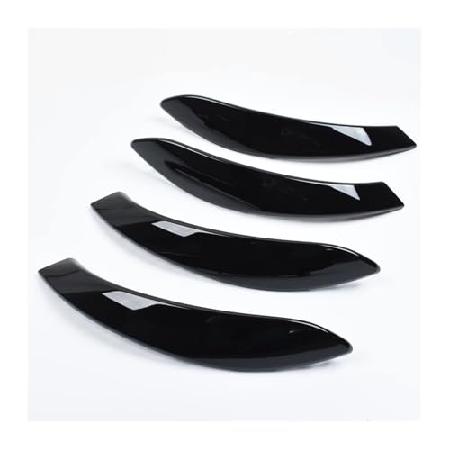 PRGPMSUNAD Innentürgriffe Für 3 4 Series F30 F80 F31 F32 F33 F34 F35 F36 2013-2018 Auto-Innentür-Zuggriff-Außenabdeckungsverkleidung(Black 4pcs) von PRGPMSUNAD