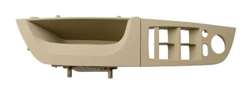 PRGPMSUNAD Innentürgriffe Für 3er E90 E91 318 320 325 328 2005-2012 Auto-Innentürgriff-Panel-Trimmabdeckung(Beige Left Front) von PRGPMSUNAD