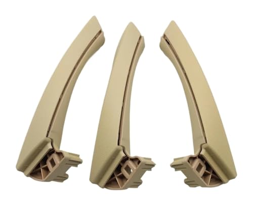 PRGPMSUNAD Innentürgriffe Für 3er E90 E91 E92 316 318 320 325 328i 2004-2012 LHD RHD Innentür-Zuggriff-Set(Beige,RHD) von PRGPMSUNAD