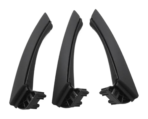 PRGPMSUNAD Innentürgriffe Für 3er E90 E91 E92 316 318 320 325 328i 2004-2012 LHD RHD Innentür-Zuggriff-Set(Schwarz,RHD) von PRGPMSUNAD