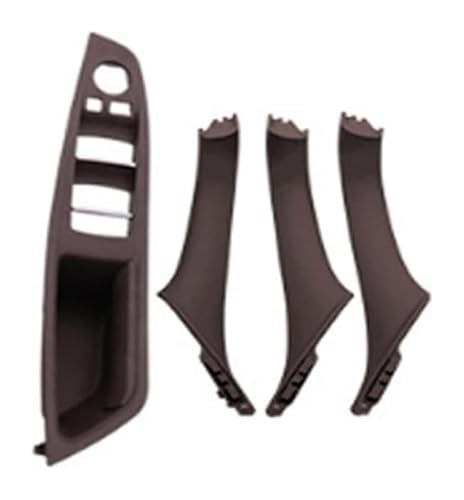 PRGPMSUNAD Innentürgriffe Für 5 Series F10 F11 2010-2017 Auto Innen Tür Griff Panel Pull Trim Abdeckung(Mocha,Set) von PRGPMSUNAD