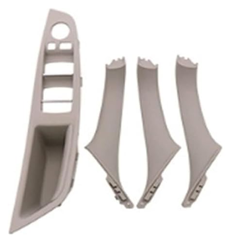 PRGPMSUNAD Innentürgriffe Für 5 Series F10 F11 2010-2017 Auto Innen Tür Griff Panel Pull Trim Abdeckung(Oyster,Set) von PRGPMSUNAD