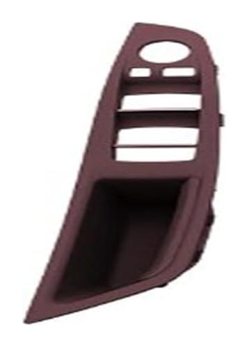 PRGPMSUNAD Innentürgriffe Für 5 Series F10 F11 2010-2017 Auto Innen Tür Griff Panel Pull Trim Abdeckung(Wine Red,1pc) von PRGPMSUNAD