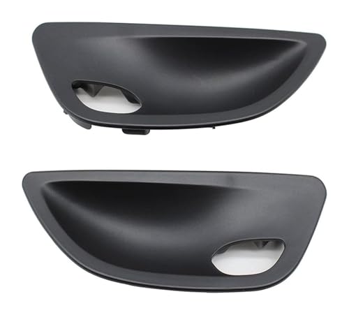 PRGPMSUNAD Innentürgriffe Für 5 Series F10 F11 F18 2010-2017 Links Rechts 2/4Pcs Auto Innen Türgriff Schüssel Abdeckung Trim(Schwarz,2pcs Set) von PRGPMSUNAD