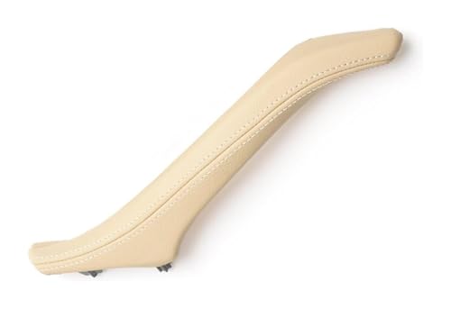PRGPMSUNAD Innentürgriffe Für 5 Series F10 F11 F18 520i 523i 525i 528i 535i Links Rechts Innen Passagier Tür Leder Pull Griff Montage(Left Beige) von PRGPMSUNAD