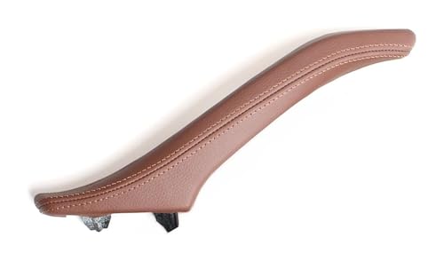 PRGPMSUNAD Innentürgriffe Für 5 Series F10 F11 F18 520i 523i 525i 528i 535i Links Rechts Innen Passagier Tür Leder Pull Griff Montage(Left Brown) von PRGPMSUNAD