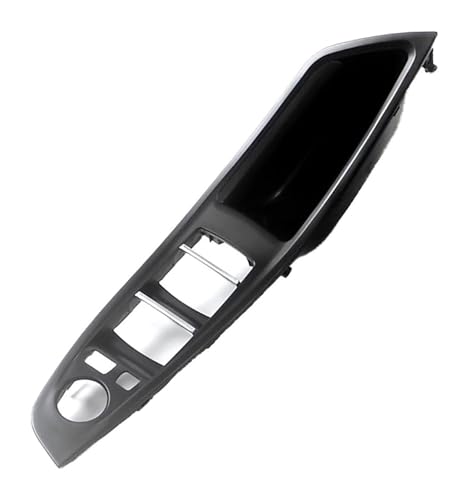 PRGPMSUNAD Innentürgriffe Für 5 Series F10 F11 Grau Beige Schwarz Auto Innen Tür Griff Panel Pull Trim Abdeckung(Schwarz) von PRGPMSUNAD