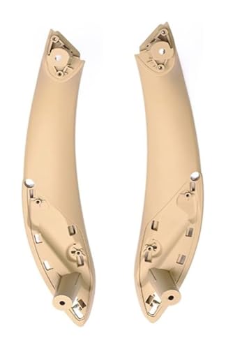 PRGPMSUNAD Innentürgriffe Für B&MW F30 F80 F31 F32 F33 F35 2013-2018 Autoinnenraum-Innentür-Zuggriffabdeckung(Beige,2pcs Set) von PRGPMSUNAD