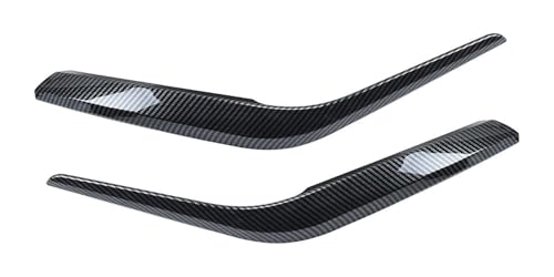 PRGPMSUNAD Innentürgriffe Für B&MW X1 E84 2010-2016 Schwarz Beige Silber Links Rechts Innentürgriff Außenabdeckung Verkleidung(Carbon Fiber,2PCS SET) von PRGPMSUNAD