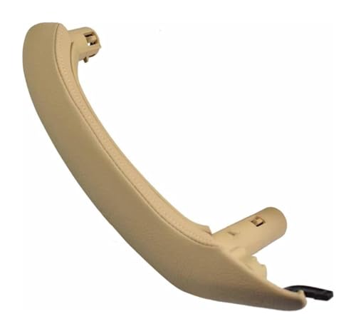 PRGPMSUNAD Innentürgriffe Für B&MW X3 X4 F25 F26 2010-2016 Schwarze Leder-Außenabdeckung Komplettset Innentür-Armlehnen-Zuggriff(Beige,Left) von PRGPMSUNAD