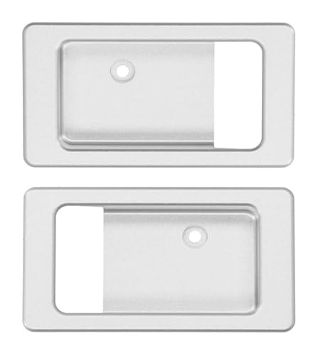 PRGPMSUNAD Innentürgriffe Für Land Für R&Over Für Defender 2004-2018 2-teilige Innere Türgriffschale Ziehen Aluminiumlegierung von PRGPMSUNAD