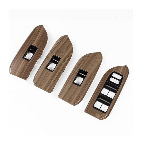 PRGPMSUNAD Innentürgriffe Für T&oyota Für Land Für Cruiser Für Prado 150 Lc150 2010-2021 Innendekoration Holzstruktur Türgriffknopf(Light B) von PRGPMSUNAD