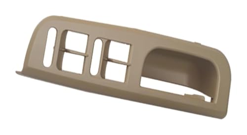 PRGPMSUNAD Innentürgriffe Für VW Für P&assat B5 Für B&ORA Für G&olf Mk4 Auto-Innentürverkleidung Fensterschalter-Steuerung Blendenverkleidung(Beige,Right) von PRGPMSUNAD