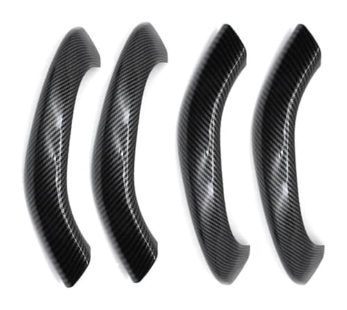 PRGPMSUNAD Innentürgriffe Für X1 Für X2 F48 F49 F39 2016-2022 Innen Tür Griff Kit Automobil(Carbon Fiber,4PCS) von PRGPMSUNAD