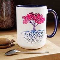 Abstrakt Baum Bisexuell Pride Becher 15 Unzen Subtiler Bi Niedliche Tasse Bi-Geschenke Bi-Kaffeetasse Queer Abstrakt Baum Bisexuell Pride Becher 15 Unzen Subtiler Bi Niedliche Tasse Bi-Geschenke Bi-Kaffeetasse Queer von PRIDESTATE