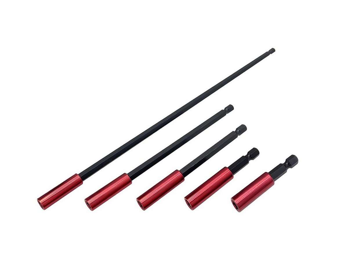 PRIISF Bit-Set 5er Bithalter 1/4" 50, 60, 100, 150, 300mm Verlängerung magnetisch, Universalhalter Bit Halter Schnellspannend Adapter Verlängerung, Magnetischer Langer Sechskantschaft Impact Bithalter, für Bohrmaschine Schraubendreher Windschraube Gewindeschraube PRIISF Bit-Set 5er Bithalter 1/4" 50, 60, 100, 150, 300mm Verlängerung magnetisch, Universalhalter Bit Halter Schnellspannend Adapter Verlängerung, Magnetischer Langer Sechskantschaft Impact Bithalter, für Bohrmaschine Schraubendreher Windschraube Gewindeschraube von PRIISF