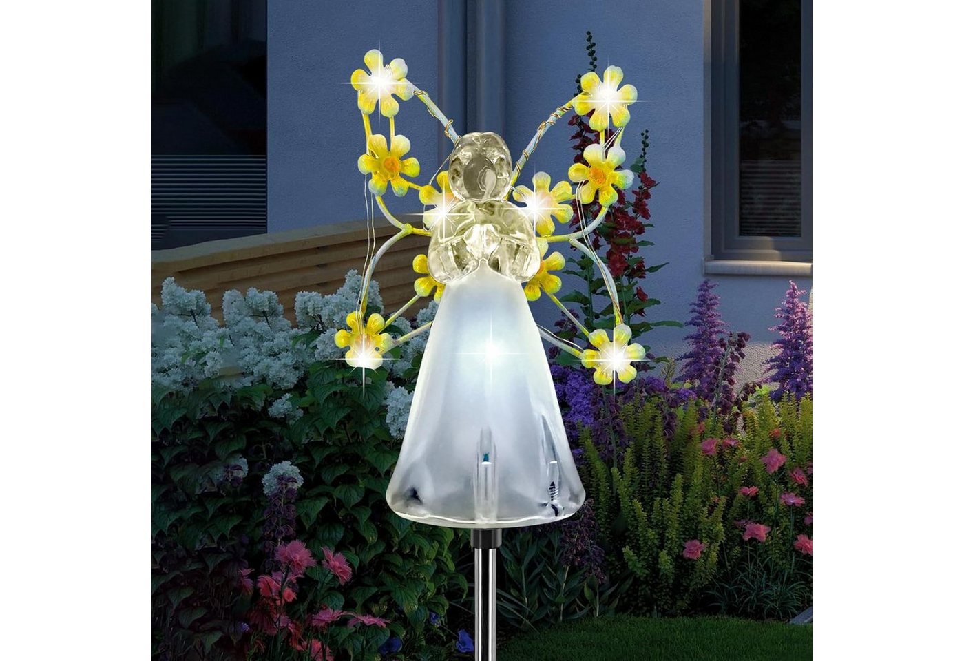 PRIISF Gartenleuchte LED Solarlampen Solar Gartenlichter Dekofigur Lichterketten Außenlampe, Wasserdicht-IP65, LED Solarleuchte Pfadlichter Leuchtende Gartendeko, Wegeleuchte Rasenlicht Landschaftslampe Solarleuchten, Landschaftspfad Beleuchtung für Terrasse, Hof, Weg, Yard, Balkon PRIISF Gartenleuchte LED Solarlampen Solar Gartenlichter Dekofigur Lichterketten Außenlampe, Wasserdicht-IP65, LED Solarleuchte Pfadlichter Leuchtende Gartendeko, Wegeleuchte Rasenlicht Landschaftslampe Solarleuchten, Landschaftspfad Beleuchtung für Terrasse, Hof, Weg, Yard, Balkon von PRIISF