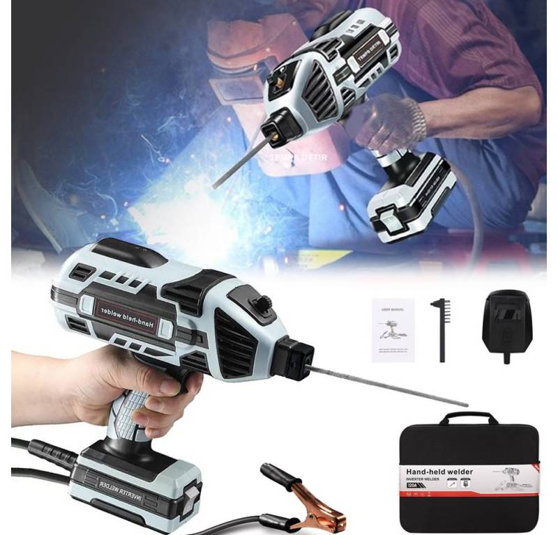 PRIISF Inverterschweißgerät Lichtbogenschweißgeräte Tragbare Handschweißgerät IGBT Wechselrichter, 20-120ampfbarem Ausgangsstrom, 6 Variable Stromanpassung, geeignet für 1/16"-3/32" (1-2,5mm) Schweißstangen, Tragbar 4600W Arc Schweißmaschine,1.8 kg Ultraleichter schweissgerät von PRIISF