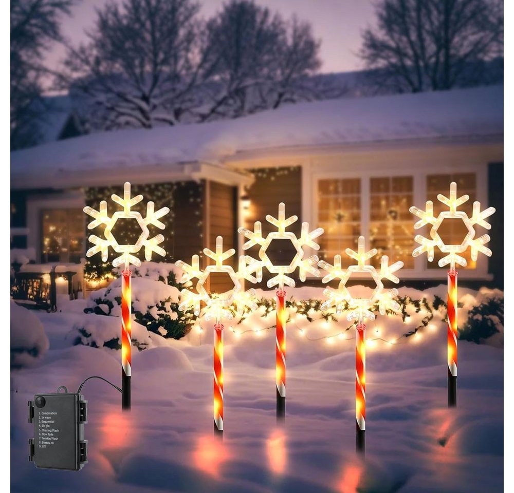 PRIISF LED-Lichterkette LED Weihnachten Beleuchtung Deko Lichterkette Lichtervorhang Geschenk, LED Weihnachtsdeko Weihnachtsbaum Baummantel Gartenleuchte Fensterdeko von PRIISF