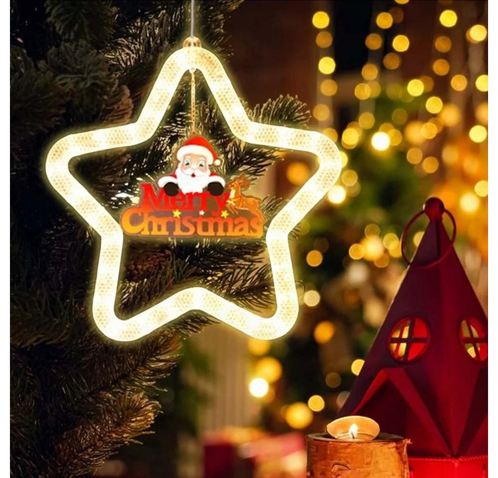 PRIISF LED-Lichterkette LED Weihnachten Beleuchtung Deko Lichterkette Lichtervorhang Geschenk, LED Weihnachtsdeko Weihnachtsbaum Baummantel Gartenleuchte Fensterdeko von PRIISF