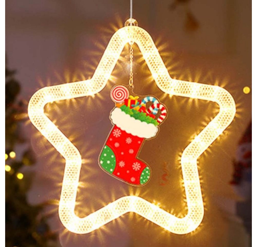PRIISF LED-Lichterkette LED Weihnachten Beleuchtung Deko Lichterkette Lichtervorhang Geschenk, LED Weihnachtsdeko Weihnachtsbaum Baummantel Gartenleuchte Fensterdeko von PRIISF