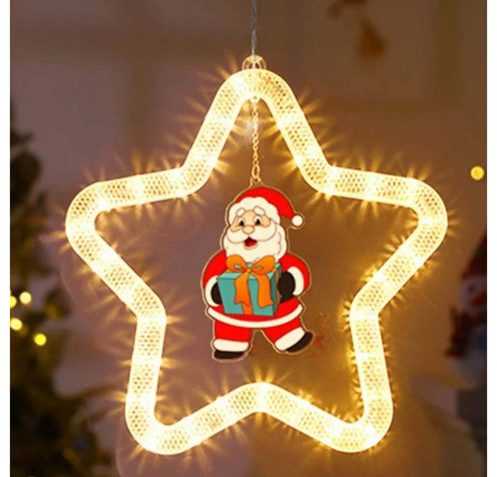 PRIISF LED-Lichterkette LED Weihnachten Beleuchtung Deko Lichterkette Lichtervorhang Geschenk, LED Weihnachtsdeko Weihnachtsbaum Baummantel Gartenleuchte Fensterdeko von PRIISF