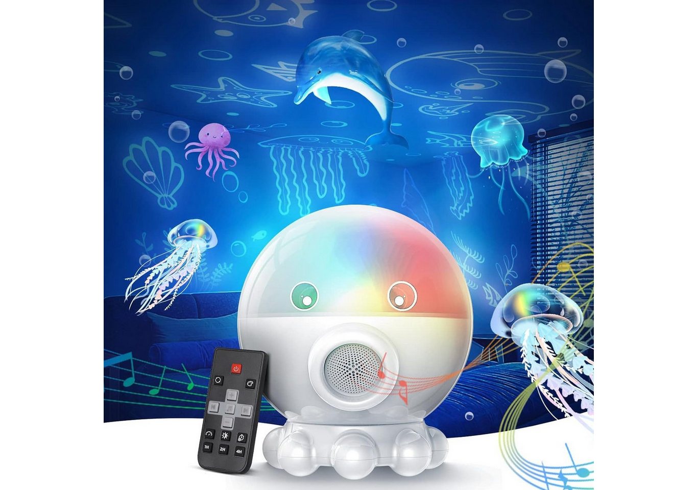 PRIISF LED Nachtlicht LED Sternenhimmel Projektor Baby Einschlafhilfe Stern Meereswelt Retoo, 3-Folien PRIISF LED Nachtlicht LED Sternenhimmel Projektor Baby Einschlafhilfe Stern Meereswelt Retoo, 3-Folien von PRIISF
