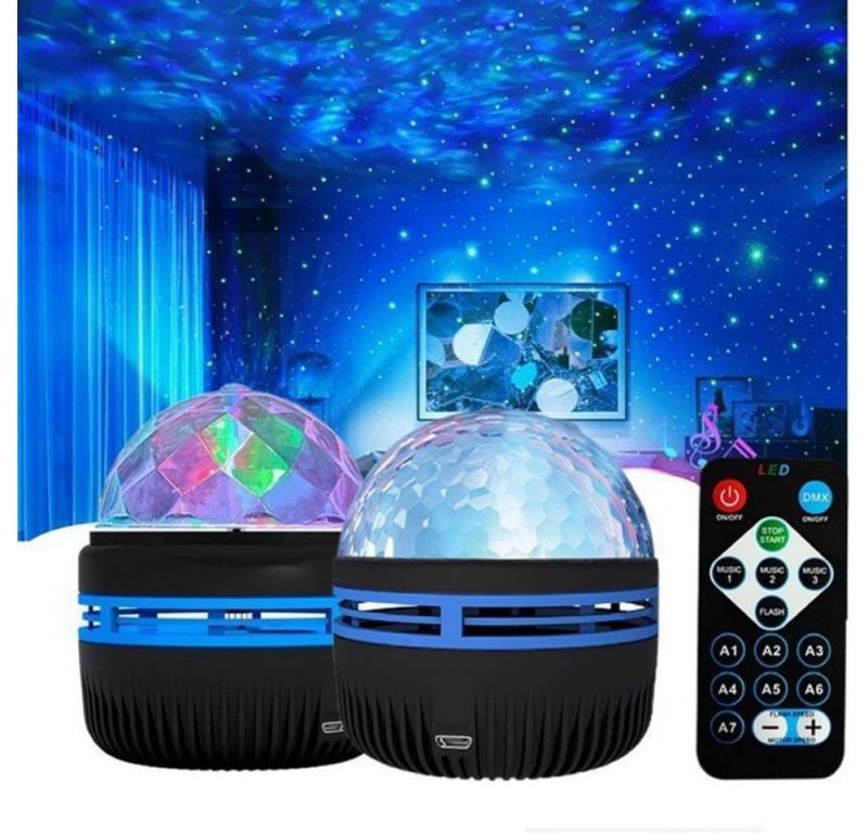 PRIISF LED Nachtlicht Projektor Nordlichtprojektor LED Sternenhimmel Galaxy Sternenlicht, LED fest integriert, Nebula Starry Erde, Projektionslampe mit Fernbedienung für Kinder Zimmer Dekoration PRIISF LED Nachtlicht Projektor Nordlichtprojektor LED Sternenhimmel Galaxy Sternenlicht, LED fest integriert, Nebula Starry Erde, Projektionslampe mit Fernbedienung für Kinder Zimmer Dekoration von PRIISF
