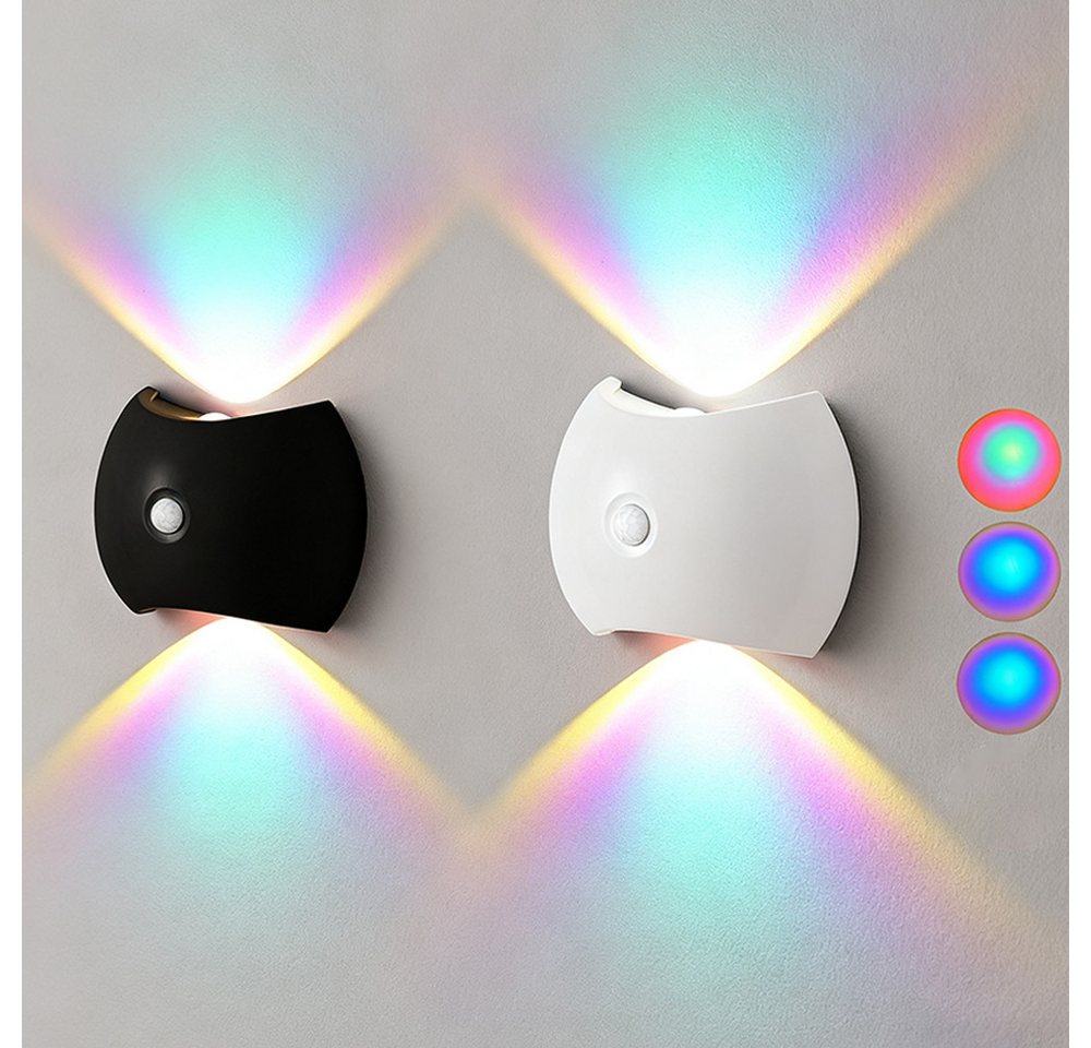 PRIISF LED Wandleuchte Akku Wandleuchte Up Down Flur Strahler Nachtlicht mit Bewegungsmelder, USB-Aufladbare, Wandbeleuchtung Magnetisch Kabellose Nachtlampe Treppenlicht, RGB, Sonnenuntergangs Lichteffekt, 3000K Warmweiß, 4500K Neutralweiß, 6500K Tageslichtweiß, Wandleuchte für Innen Schlafzimmer Wohnzimmer Treppenhaus PRIISF LED Wandleuchte Akku Wandleuchte Up Down Flur Strahler Nachtlicht mit Bewegungsmelder, USB-Aufladbare, Wandbeleuchtung Magnetisch Kabellose Nachtlampe Treppenlicht, RGB, Sonnenuntergangs Lichteffekt, 3000K Warmweiß, 4500K Neutralweiß, 6500K Tageslichtweiß, Wandleuchte für Innen Schlafzimmer Wohnzimmer Treppenhaus von PRIISF