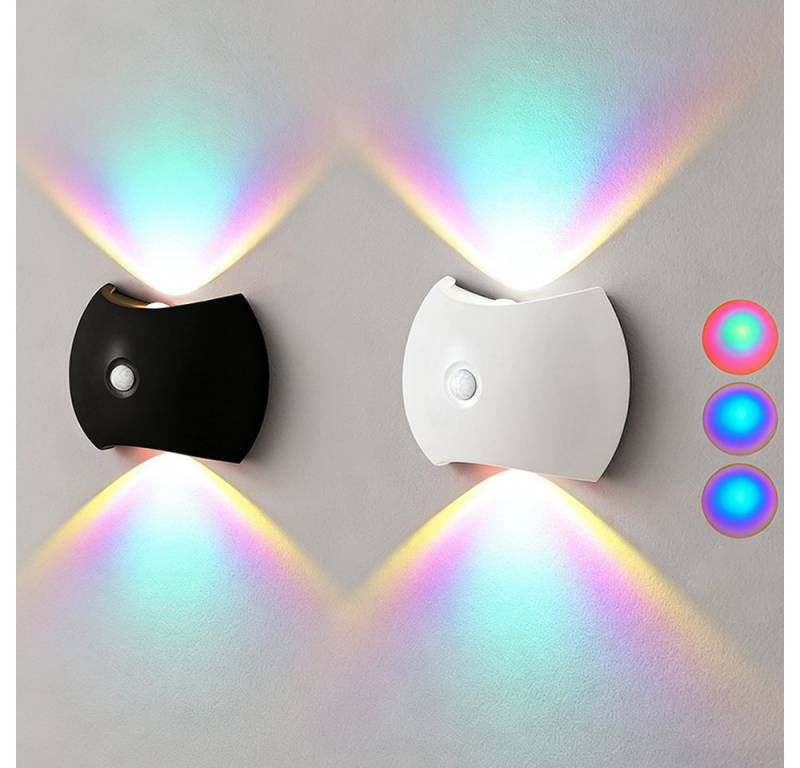 PRIISF LED Wandleuchte Akku Wandleuchte Up Down Flur Strahler Nachtlicht mit Bewegungsmelder, USB-Aufladbare, Wandbeleuchtung Magnetisch Kabellose Nachtlampe Treppenlicht, RGB, Sonnenuntergangs Lichteffekt, 3000K Warmweiß, 4500K Neutralweiß, 6500K Tageslichtweiß, Wandleuchte für Innen Schlafzimmer Wohnzimmer Treppenhaus PRIISF LED Wandleuchte Akku Wandleuchte Up Down Flur Strahler Nachtlicht mit Bewegungsmelder, USB-Aufladbare, Wandbeleuchtung Magnetisch Kabellose Nachtlampe Treppenlicht, RGB, Sonnenuntergangs Lichteffekt, 3000K Warmweiß, 4500K Neutralweiß, 6500K Tageslichtweiß, Wandleuchte für Innen Schlafzimmer Wohnzimmer Treppenhaus von PRIISF
