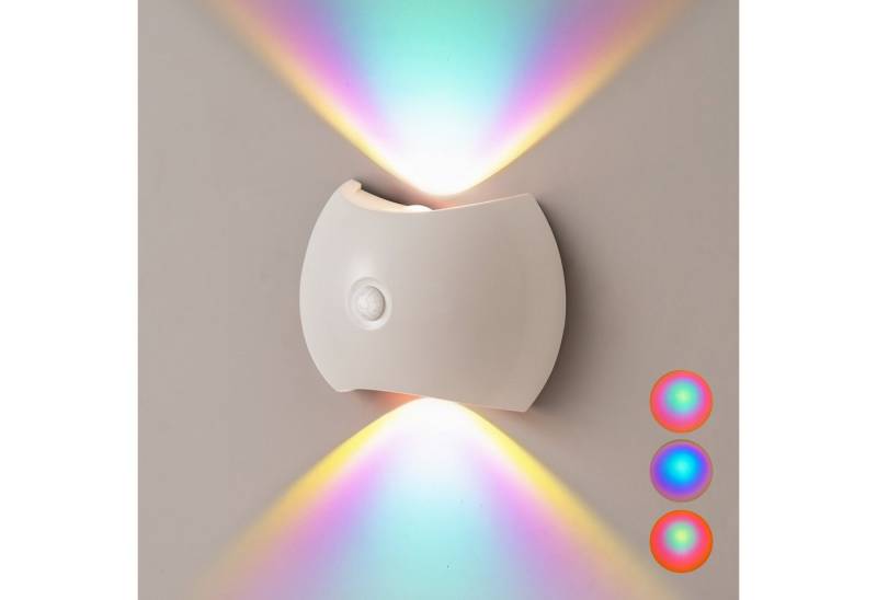 PRIISF LED Wandleuchte LED Wandlampe Flur Strahler Wohnzimmer Deko Beleuchtung RGB Warmweiß PRIISF LED Wandleuchte LED Wandlampe Flur Strahler Wohnzimmer Deko Beleuchtung RGB Warmweiß von PRIISF