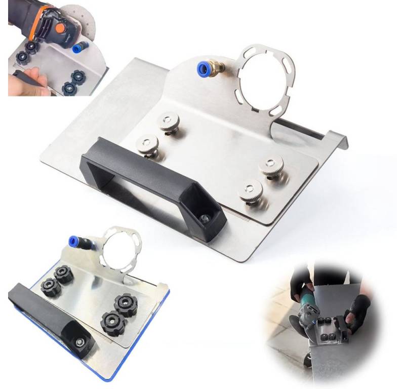 PRIISF Trennständer Winkelschleifer Ständer Winkelschleifmaschinen Winkelschleiferständer, (für Fliese 45° Fasenschneiden, von Fliesen), Winkelschleiferständer Ständer für Fliese 45° Fasenschneiden 100mm von PRIISF