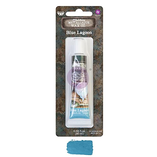 Prima Marketing 966706 655350966706 Art Metallic-Wachs, Blauer, blue lagoon, 1 count (Pack of 1) von PRIMA MARKETING INC