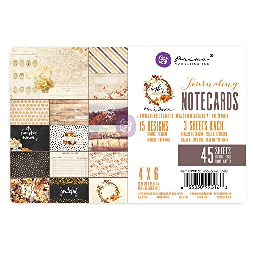 Prima Marketing Amber Moon-4 x 6 Tagebuchkarten von PRIMA MARKETING INC